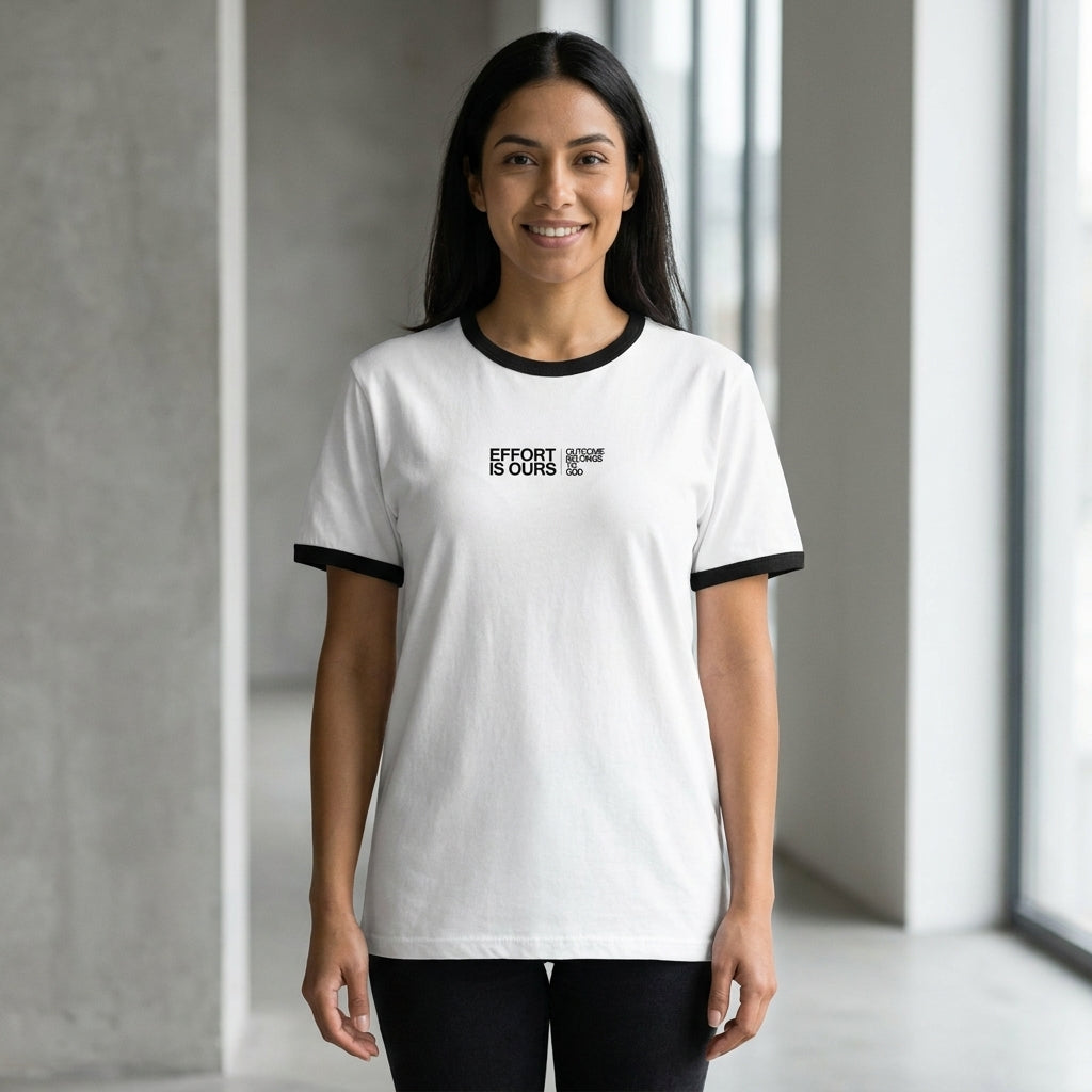 Effort ringer t-shirt