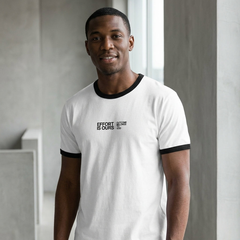Effort ringer t-shirt